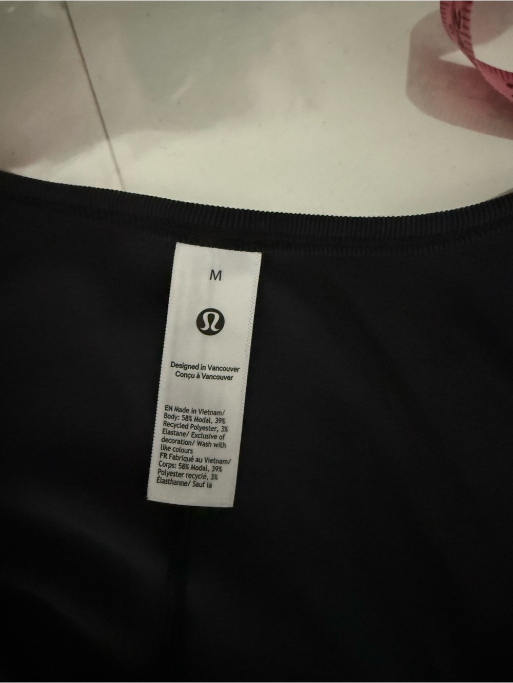 Lululemon Softstreme Drapey Tank Top Black Size M Sleeveless Athleisure - Picture 3 of 3
